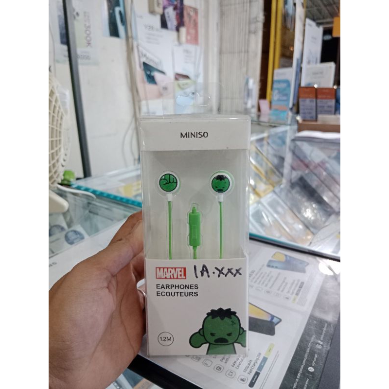Earphones ecouteurs miniso