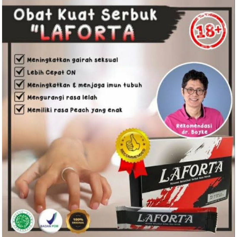 Laforta Obat Kuat Serbuk Rekomendasi Dr Boyke Paling Manjur Ampuh Original