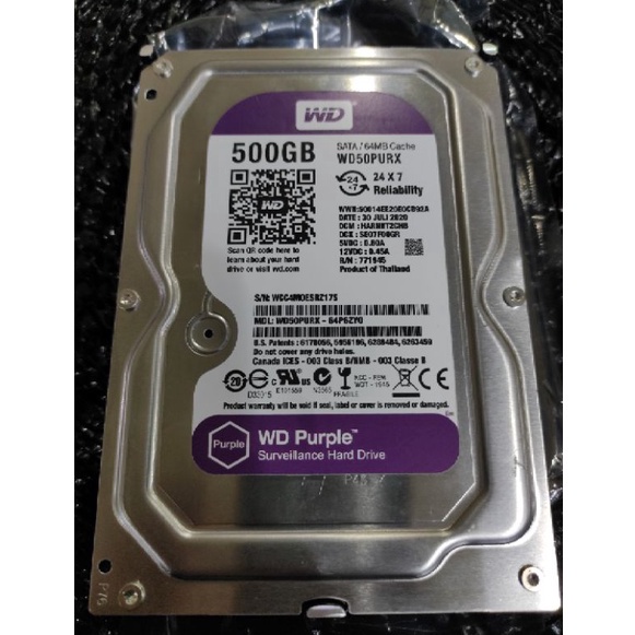 Top Sale Hard disk 5GB WD purple hard disk CCTV