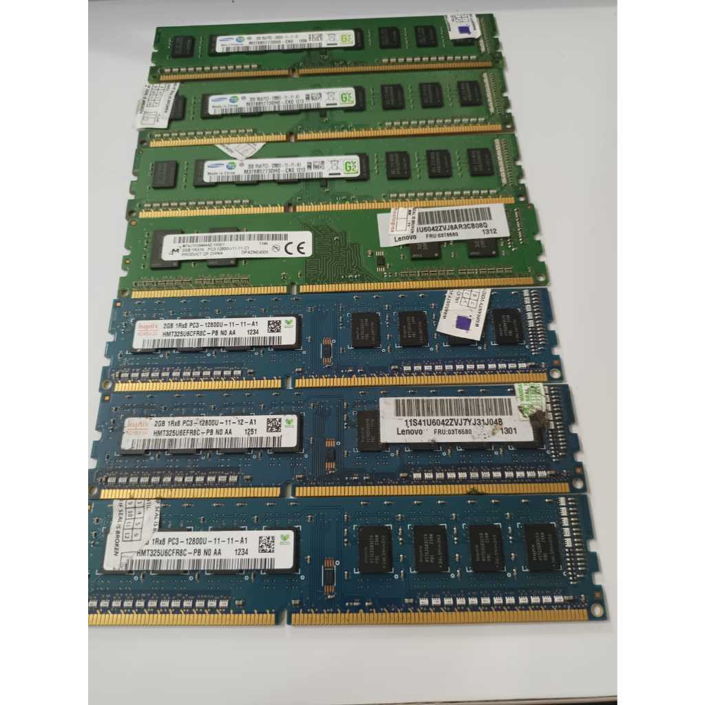 MEMORY RAM PC DDR3 2GB 1RX8 PC3 12800U