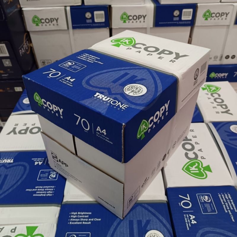 

KERTAS HVS A4 70 GRAM IK COPY PAPER RIM