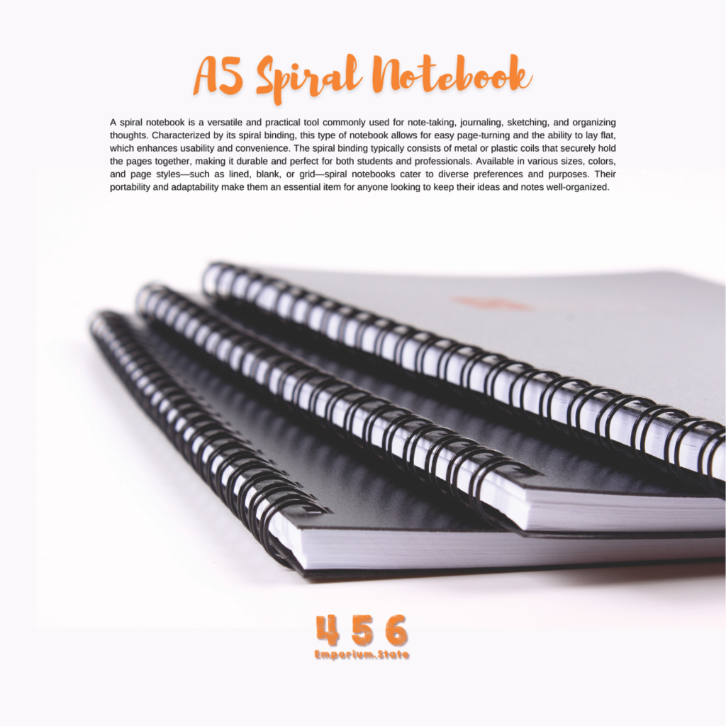 

[Aink Media] Buku Tulis / Buku Catatan / Spiral Notebook A5