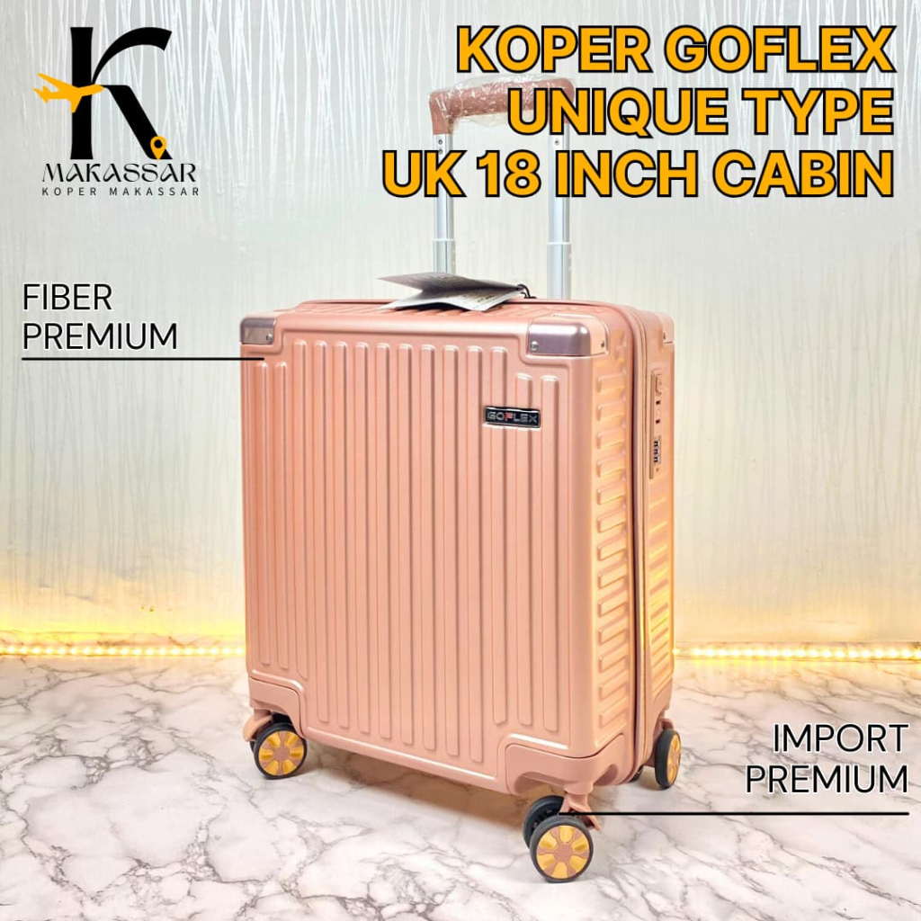 [ BISA INSTANT ] KOPER GOFLEX UK 18 INCH UNIQUE TYPE KOPER PILOT KOPER GOFLEX/TRAVEL CROSS FIBER PRE