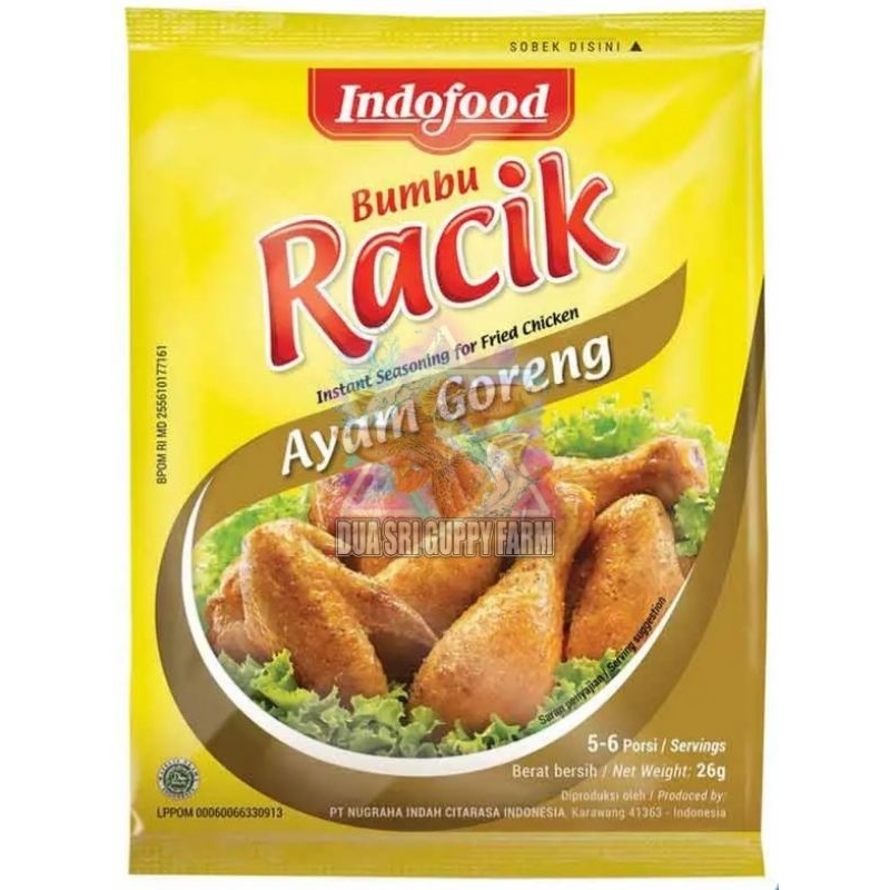 

Racik Ayam Goreng - Racik Indofood - Bumbu Instant