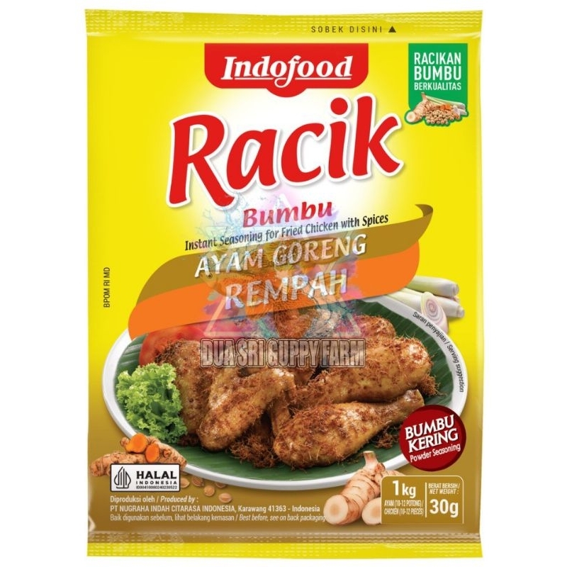 

Racik Ayam Goreng Rempah - Racik Indofood - Bumbu Instant