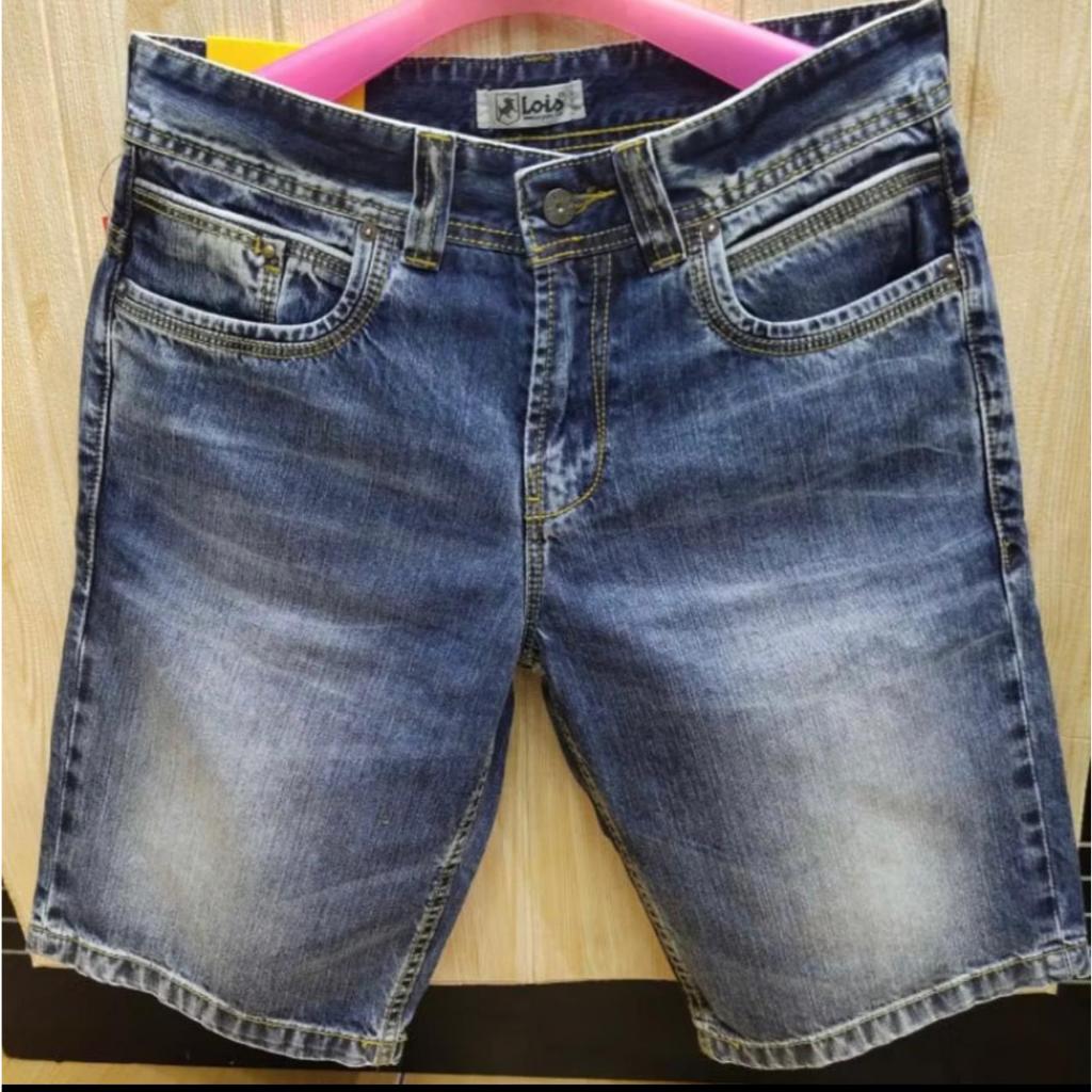 Celana Pendek Lois original - Lois Terbaru - Jeans Denim Pendek - Jeans Pendek