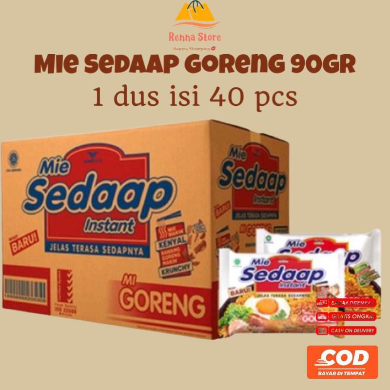 

SEDAAP Mie Goreng & Kuah (1 dus) Soto Baked Korean Food Noodles