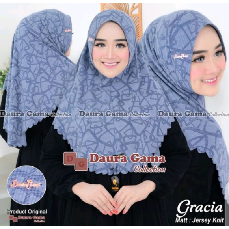 Daura Gama Collection Hijab Gracia Matt Jersey Knit