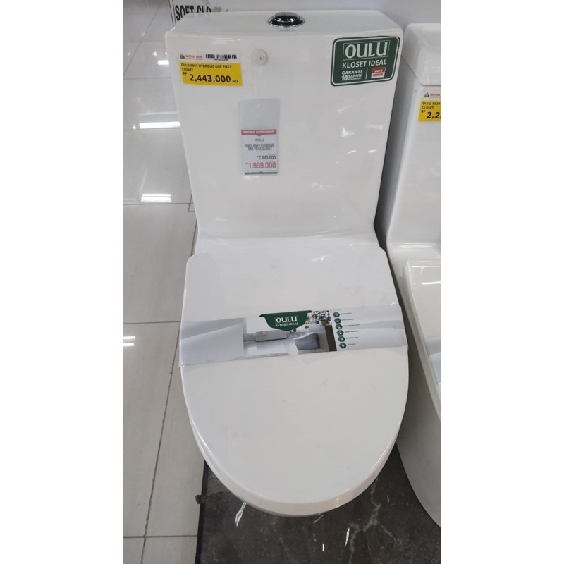 OULU CLOSET DUDUK A907 HYDROLIC ONE PIECE CLOSET