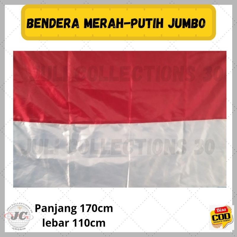BENDERA MERAH PUTIH JUMBO
