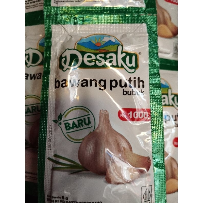 

desaku bawang putih bubuk 6g, 1 pcs