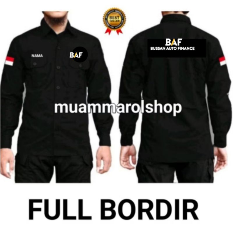 kemeja  baf bussan auto finance