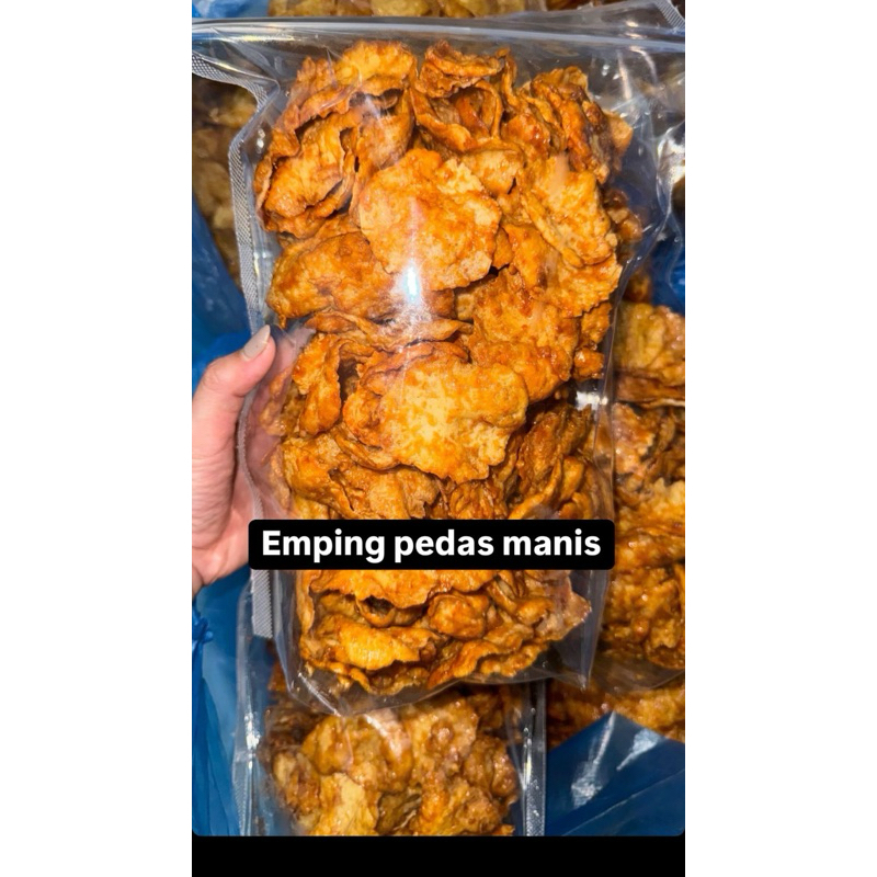 

EMPING PEDAS MANIS 500gram DIJAMIN ENDULITA / KENTANG PEDAS MANIS 500gram ZIPLOCK