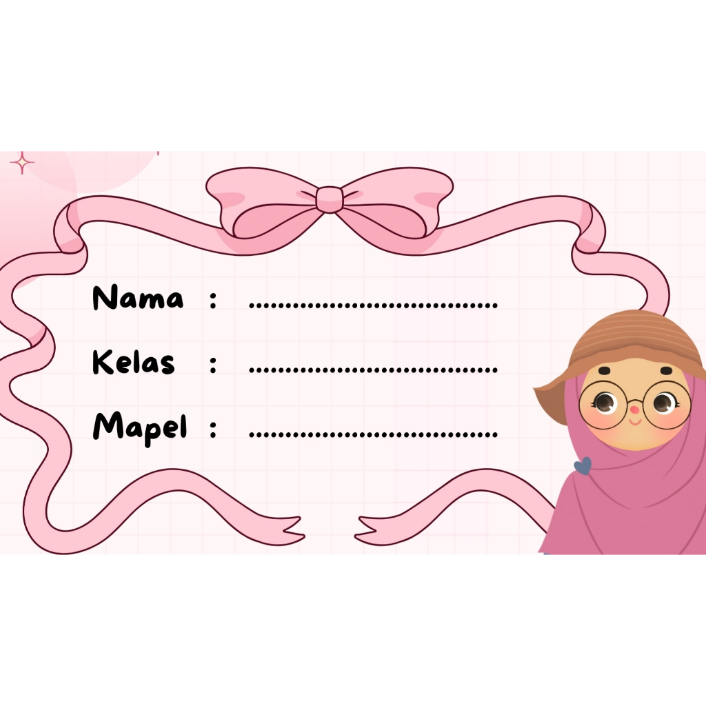 

ISI 20 Sticker Nama Buku | Stiker Label Buku | Stiker Buku Anak | Stiker Mata pelajaran