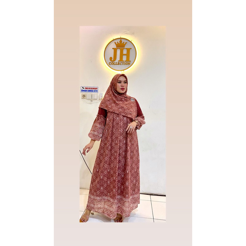 JH Collection Gamis Syari Lengan Panjang