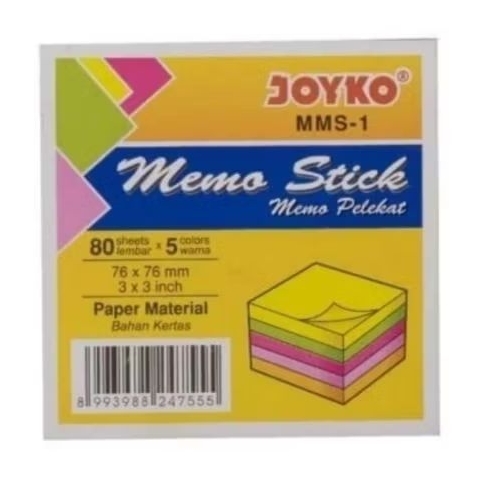 

Memo stick 76x76 MMS-1 / Sticky Notes 76x76