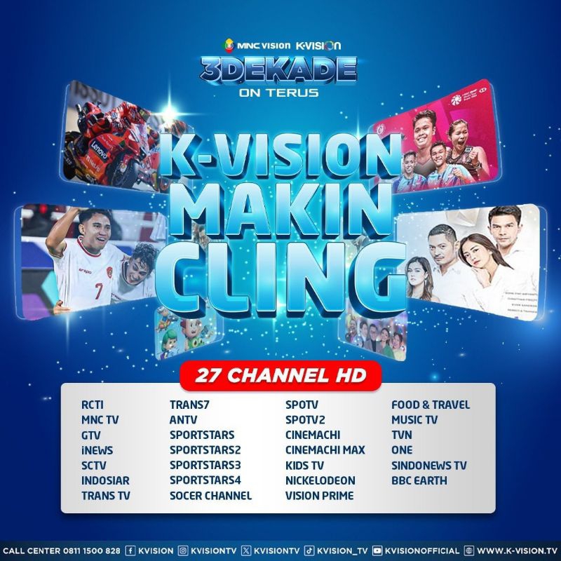 Cling kvision 6bulan