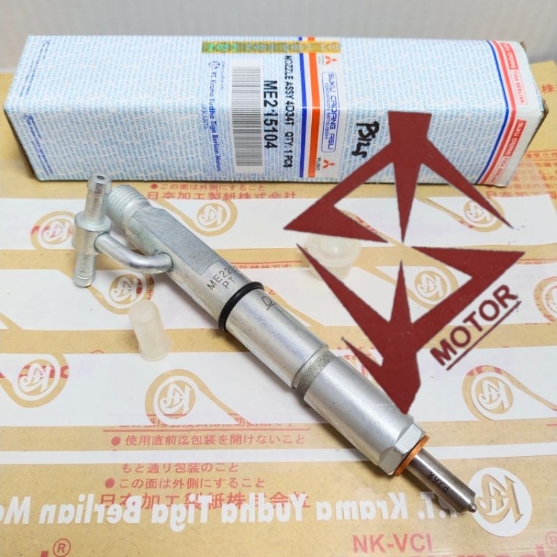 INJEKTOR ASSY NOZZEL NOSEL INJECTOR MITSUBISHI PS125 CANTER PSTURBO ORI