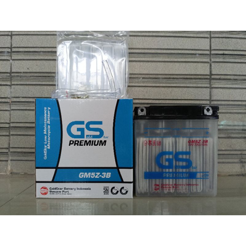 Aki Basah Motor Yamaha Jupiter Z, Jupiter Burhan GS GM5Z-3B