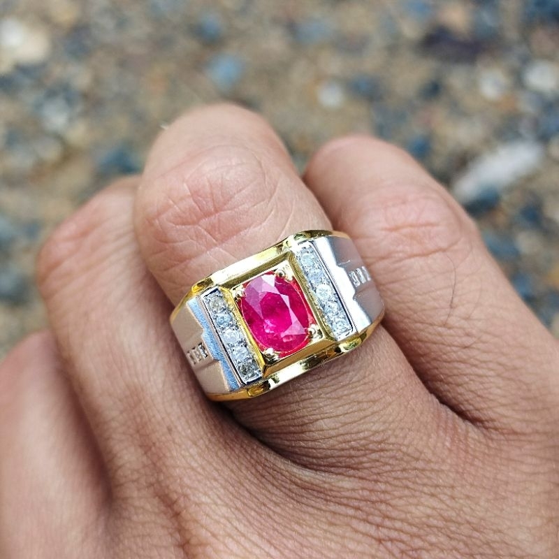 cincin perak berlian