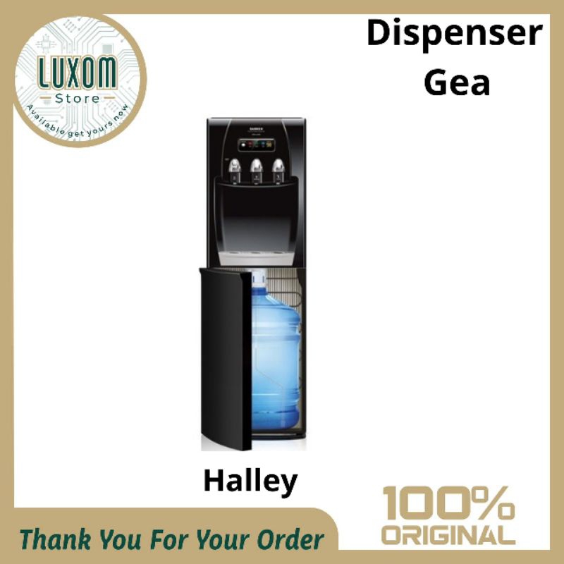 Halley Dispenser Gea/dispenser gea Halley/dispenser galon bawah/Halley