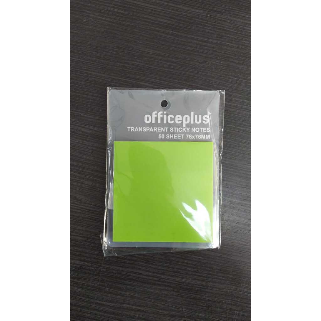 

Gramedia Bengkulu - Office Plus Sticky Note Transparan Green