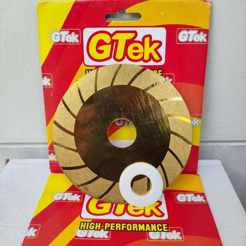 Mata Gerinda Diamond Poles Potong Kaca Batu Diamond Polishing Blade Stone 4 inch Mata gerinda potong