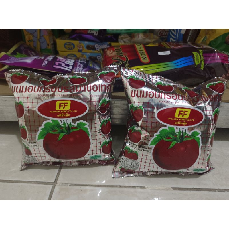 

tomato cracker snack jiso BKK