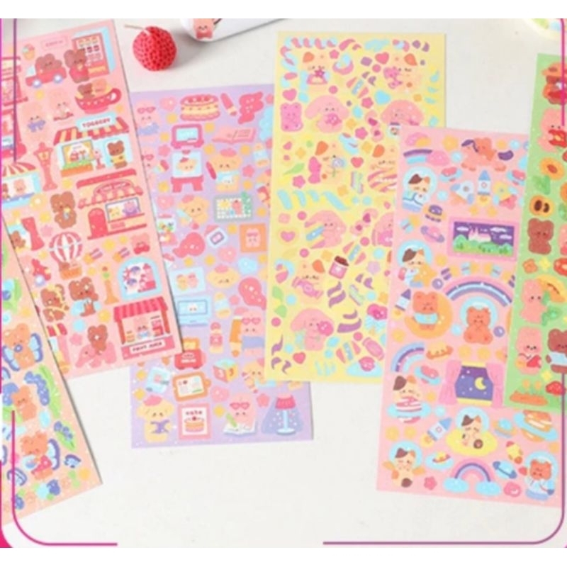 

Sticker waterproof kartun