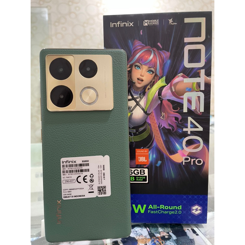 Infinix Note 40 Pro 8/256 second fullset