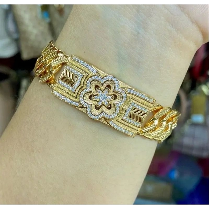 Asesories gelang rantai permata zixcronia cuping jeweelry Tuk wanita _ brasekes
