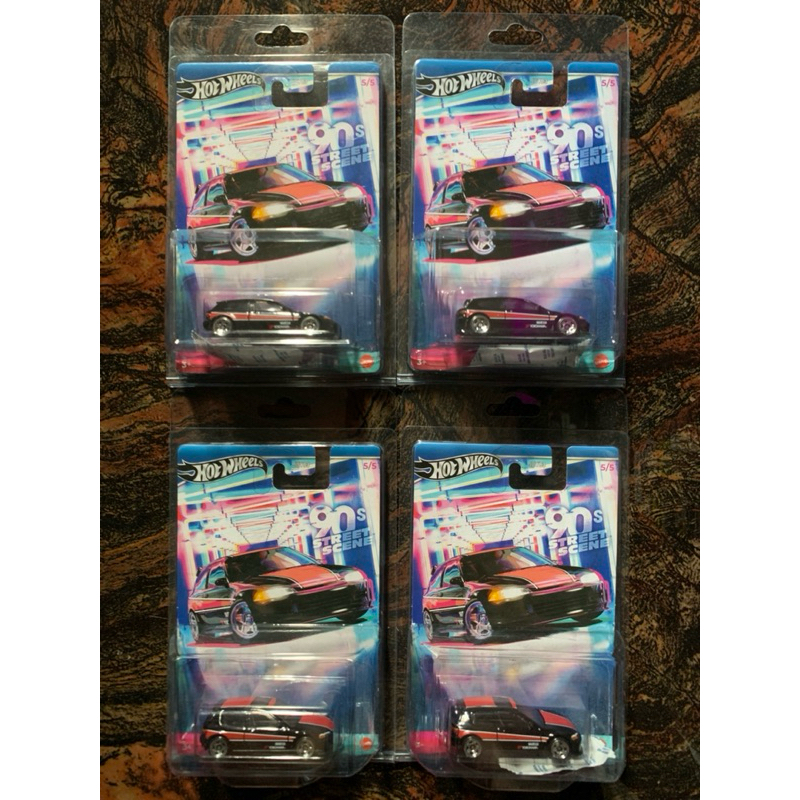 Hot Wheels Civic EG 90s Street Scene