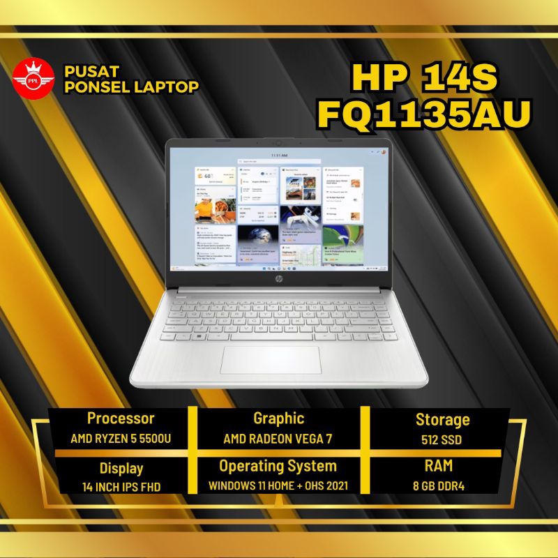 HP 14s FQ1135AU
