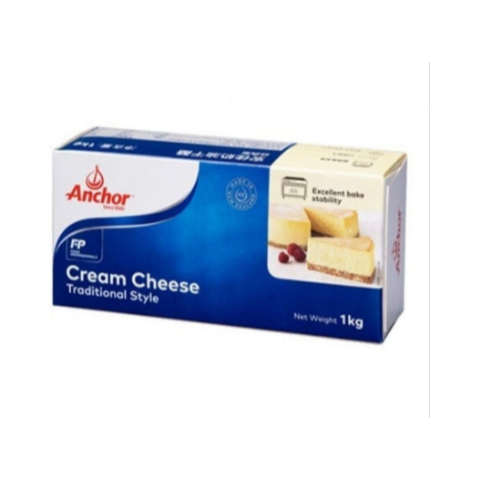 

ANCHOR Creamcheese Cream Cheese Impor 1 KG Packing Asli SAMEDAY INSTA
