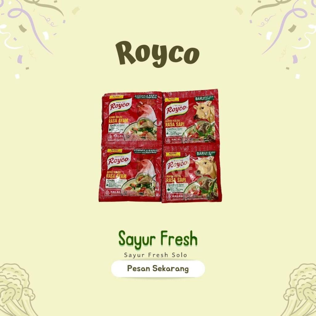 

Royco Bumbu Penyedap Rasa Ayam dan Sapi - Sayur Fresh Solo