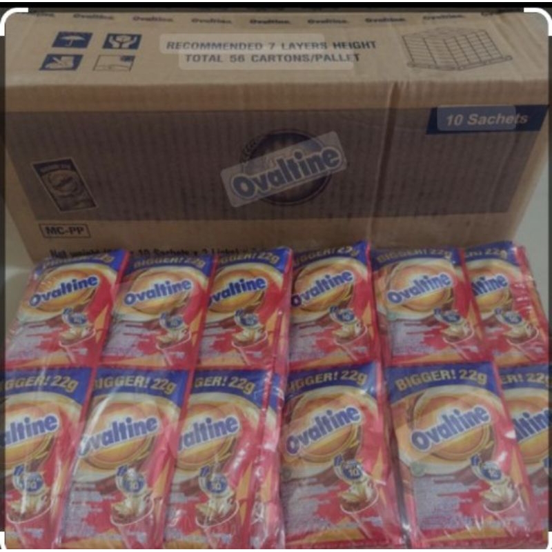 

Ovaltine saset 22gr 1 renteng isi 11 pcs EXP 2026