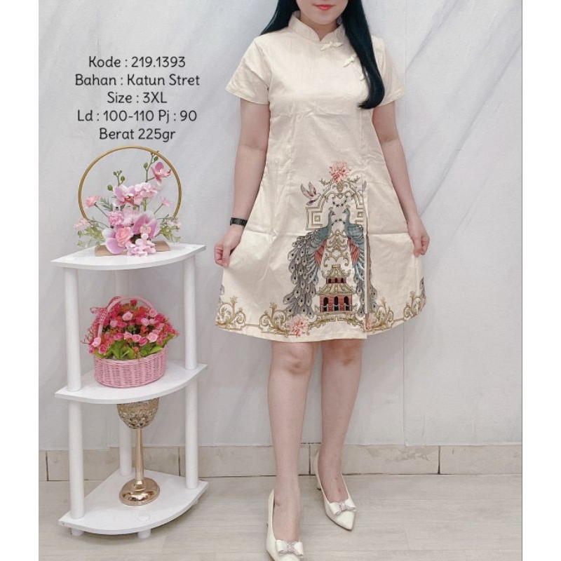 219.1393 dress batik CNY