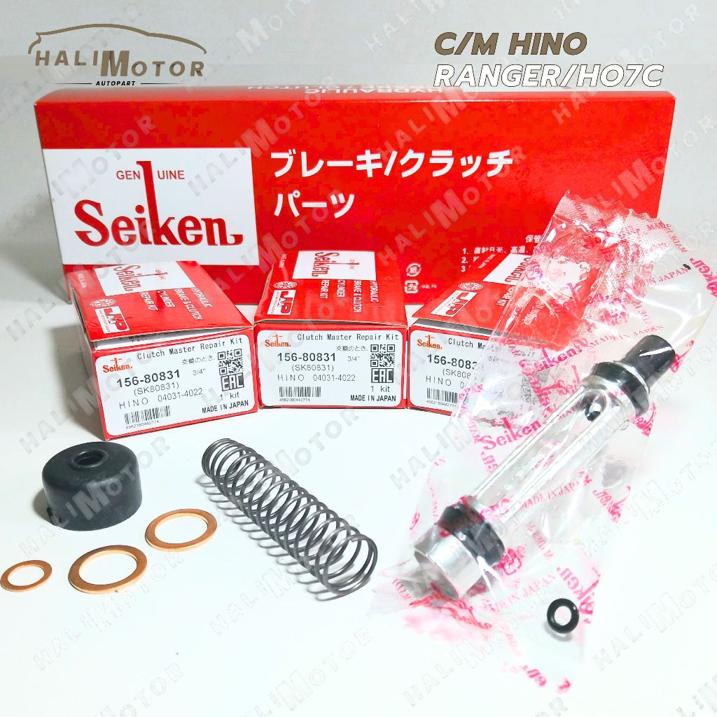 SEIKEN Repair Kit -- Clutch Master Kopling Atas -- ( C/M ) CM Kit Hino Ranger / H07C (04031-4022) (3