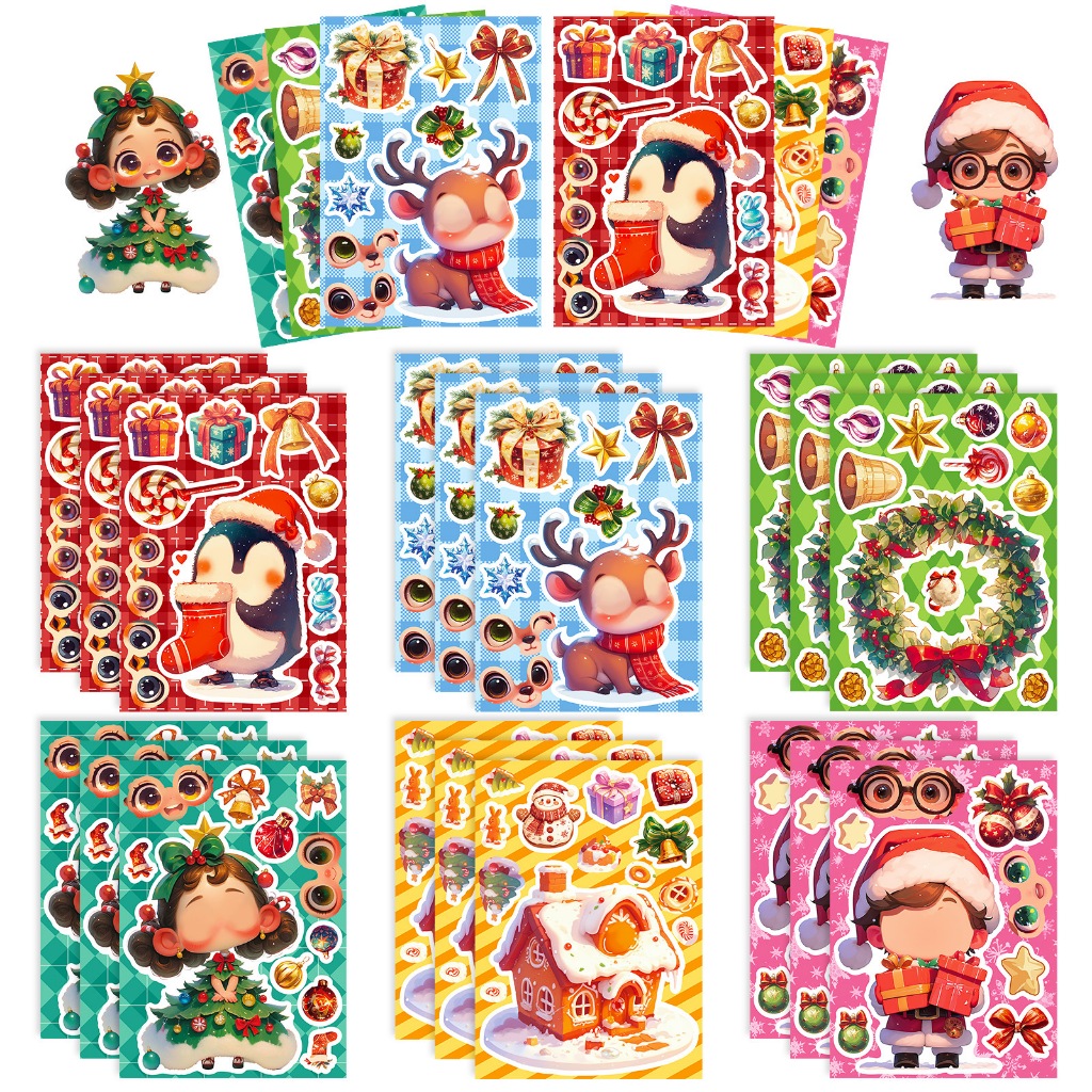 

Stiker Natal. Christmas Sticker. Stiker Anak-Anak. Stiker Santa. Stiker Snowman. Stiker Buku Anak
