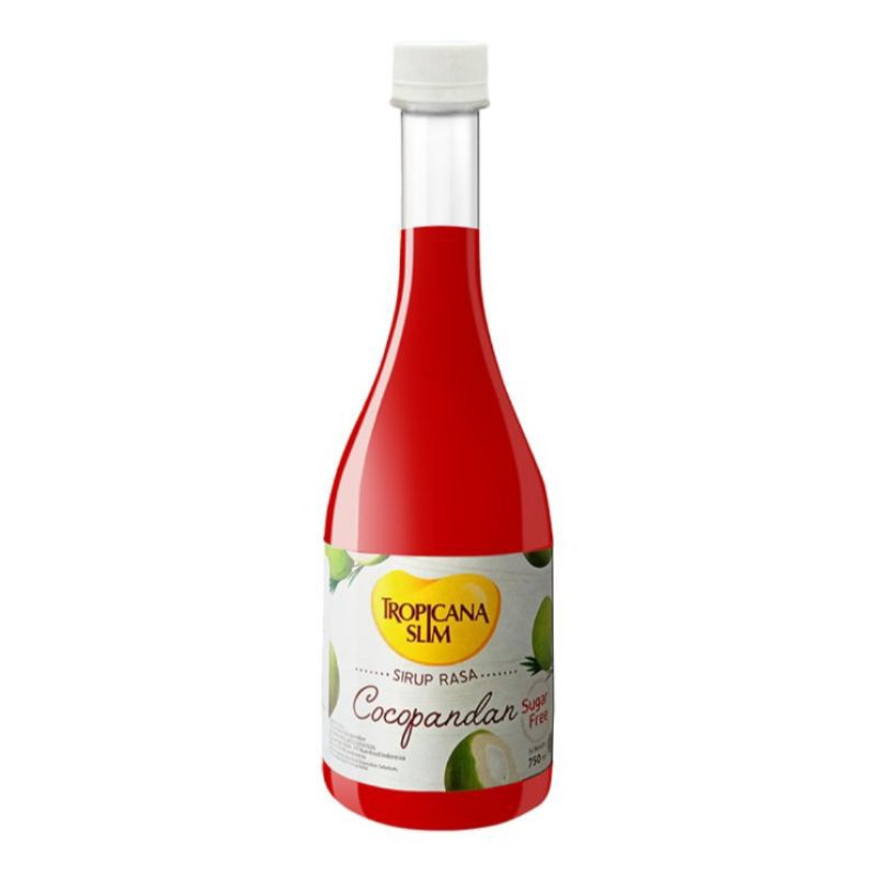 

Tropicana Slim Sirup Rasa Cocopandan Botol 750 ml