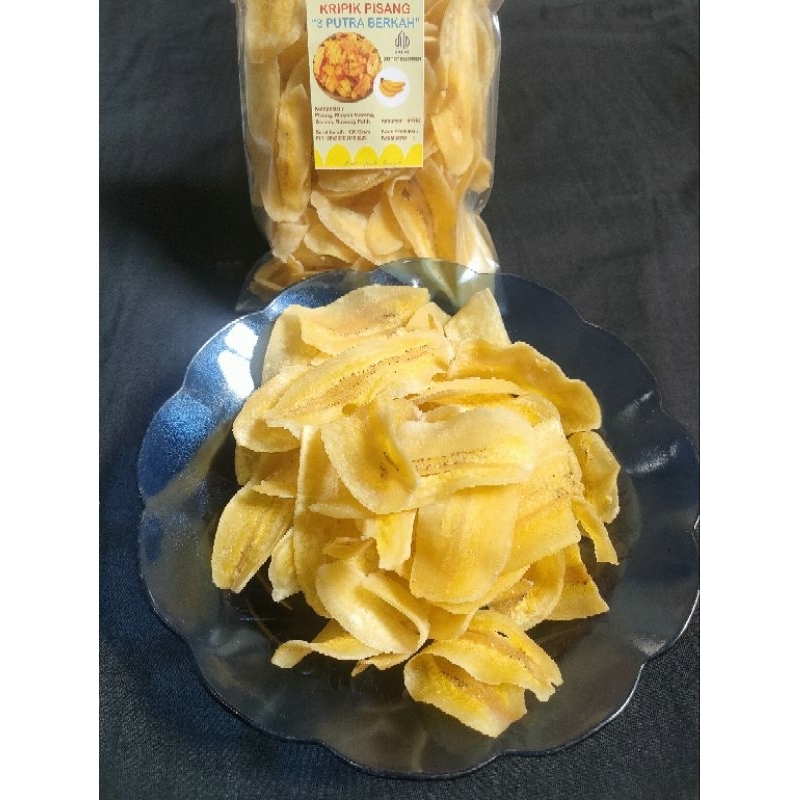 

Kripik Pisang Kepok Asin Gurih Original 130 Grm /Bungkus