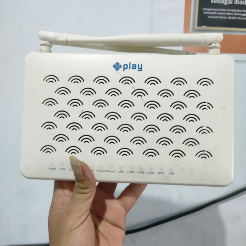 ZTE V1 GPON ONT ZXHN F609 PORT IJO