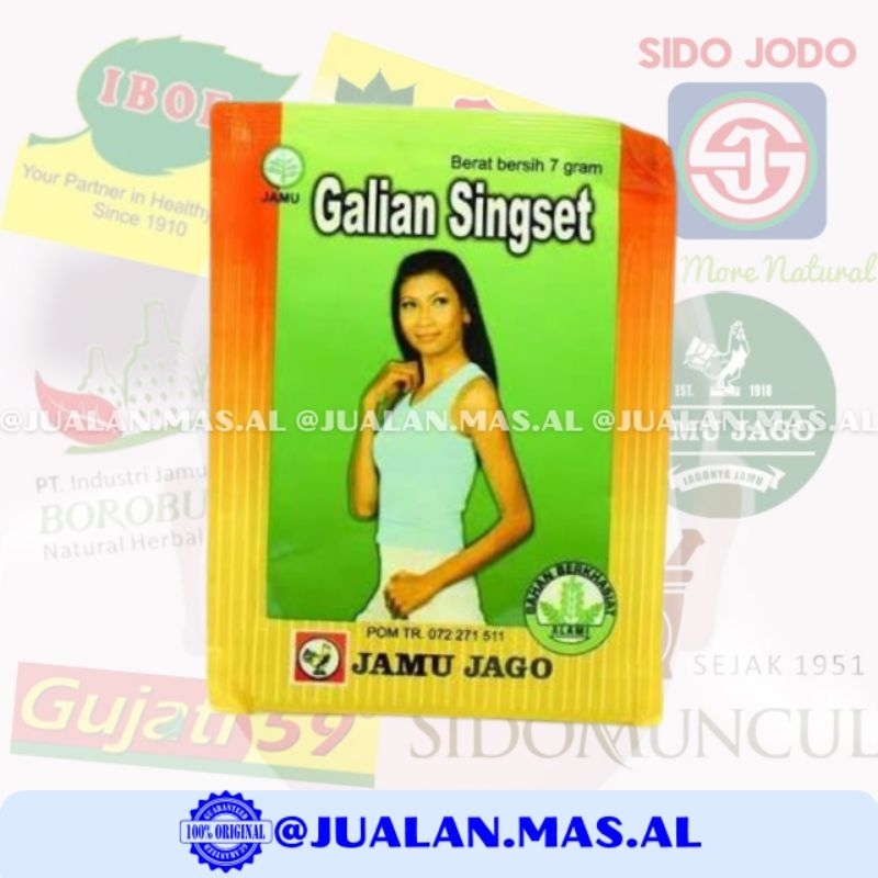 JAGO - JAMU GALIAN SINGSET (ISI 10 SACHET)