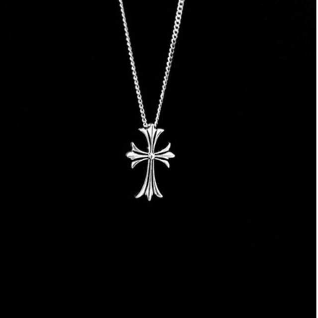 chrome hearts necklace cross