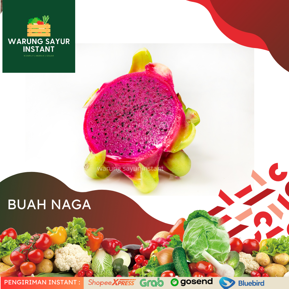 

Buah naga 1KG | Warung sayur instant