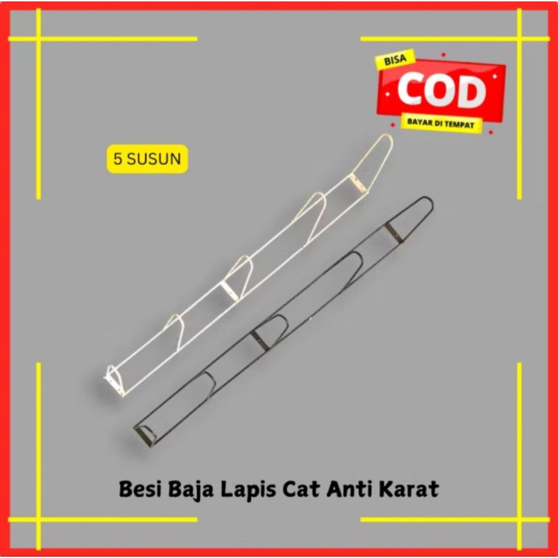 Rak Gantung Helm Besi Serbaguna Rak Gantung Besi Anti Karat Rak Gantung Helm Minimalis