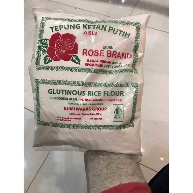 

TEPUNG KETAN ROSE BRAND 500g
