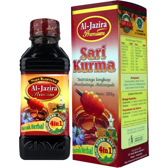 

Original Sari Kurma Al Jazira Premium 100% asli