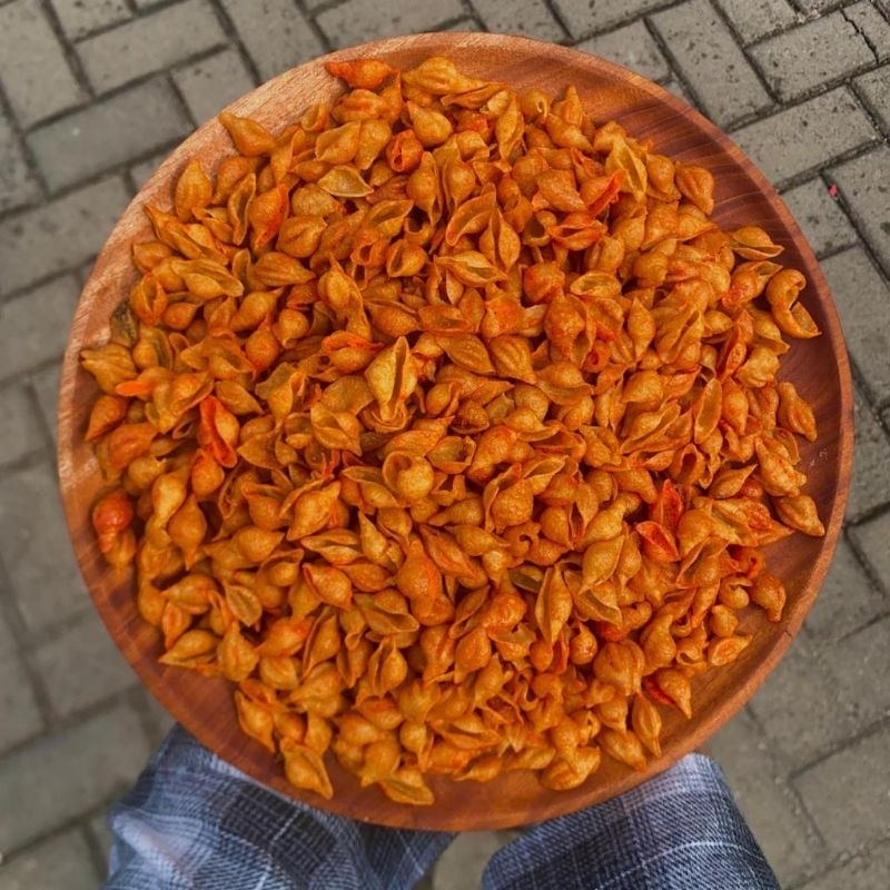 

Makaroni Mini Gurih Pedas 250 Gram