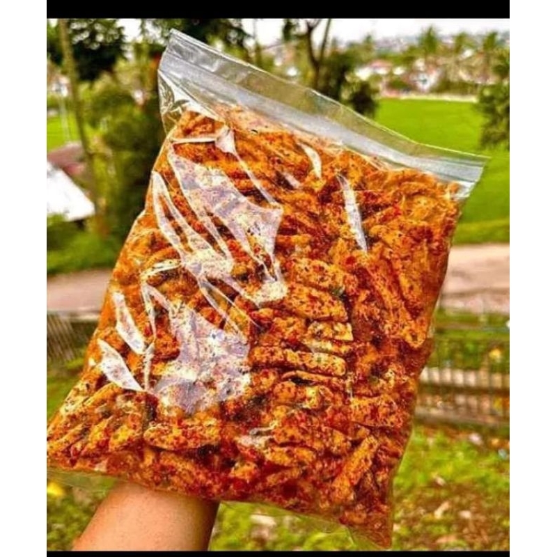 

basreng setik pedas gurih daun jeruk 500gr